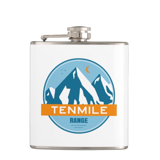 Tenmile Range Colorado Flachmann (Vorderseite)