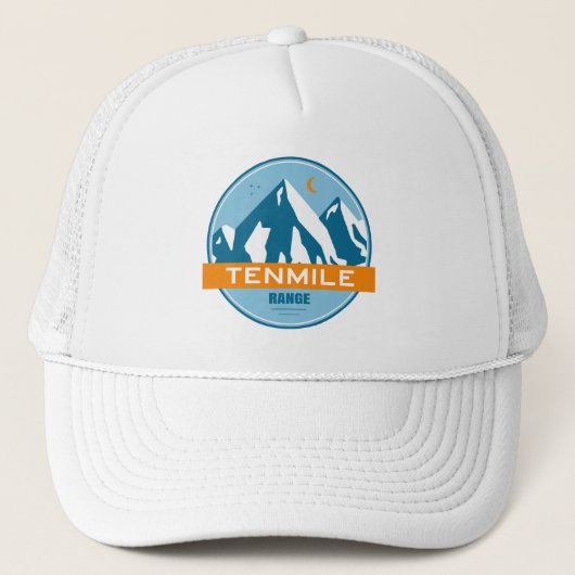 Tenmile Range Colorado Truckerkappe (Vorderseite)