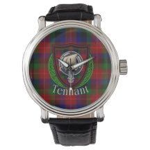 Tennant schottischer Clan Tartan & Wappen