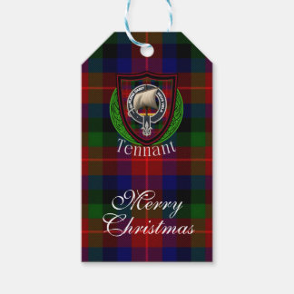 Tennant Scottish Clan Tartan & Crest Geschenkanhänger