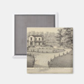 Tennant, Weldon Residenzen Magnet (Vorderseite/Rückseite)