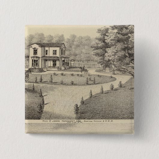 Tennant, Weldon-Wohnungen Button (Vorderseite)