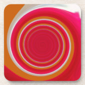 Tenné Red und White Getränkeuntersetzer (Vorderseite)