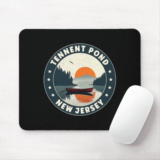 Tennent Nd New Jersey Sunset T Shirt  Mousepad (Mit Mouse)