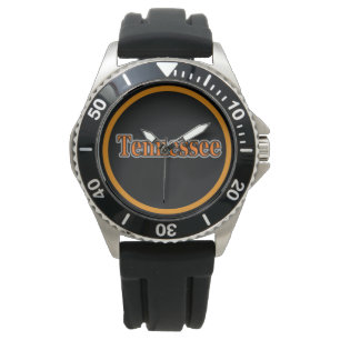 Tennesee Black & Orange Watch Armbanduhr