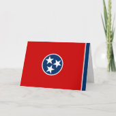 Tennessean Flag, Flag of Tennessee Karte (Vorderseite)