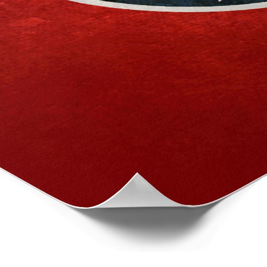 Tennessean-Flagge; Poster (Ecke)