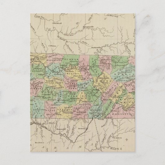 Tennessee 4 postkarte (Vorderseite)