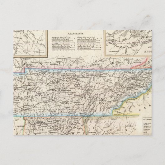 Tennessee 6 postkarte (Vorderseite)