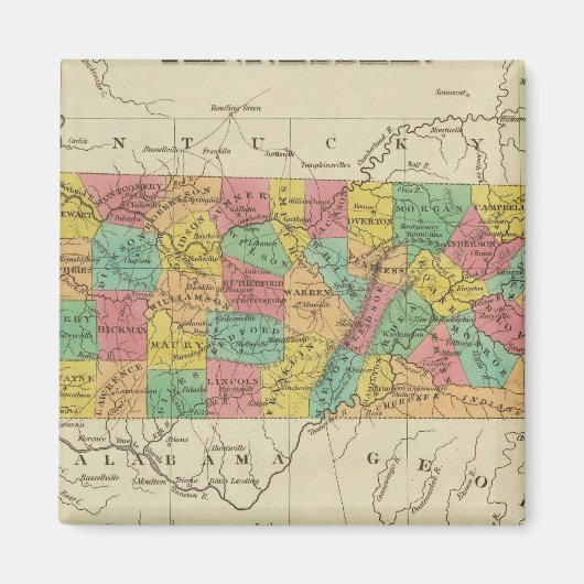 Tennessee 7 magnet (Vorne)