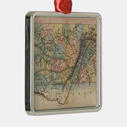 Tennessee 7 silbernes ornament (Rechts)