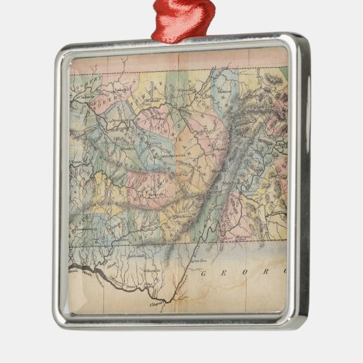 Tennessee 7 silbernes ornament (Links)