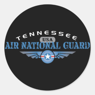 Tennessee Air National Guard Runder Aufkleber