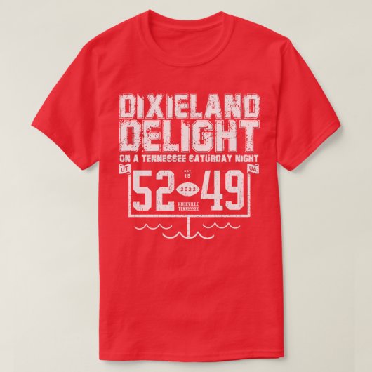 TENNESSEE ALABAMA IN ORANGE TShirt (Design vorne)