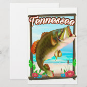 Tennessee Angelposter. Briefpapier (Vorne/Hinten)