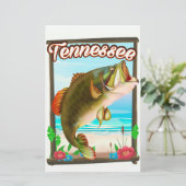 Tennessee Angelposter. Briefpapier (Stehend Vorderseite)