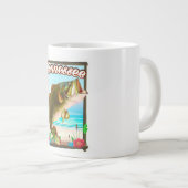 Tennessee Angelposter. Jumbo-Tasse (Vorderseite Rechts)