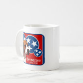 Tennessee-Beagle Kaffeetasse (Vorderseite Links)
