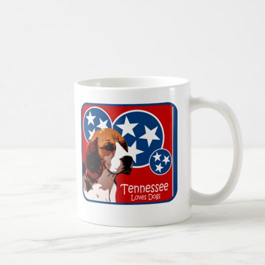 Tennessee-Beagle Kaffeetasse (Rechts)