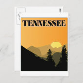 Tennessee-Berge Postkarte (Vorne/Hinten)