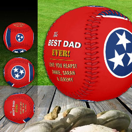 Tennessee Best Vater, patriotische USA, Tennessee  Baseball