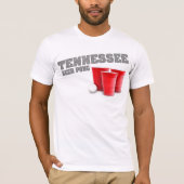 Tennessee-Bier Pong T - Shirt (Vorderseite)
