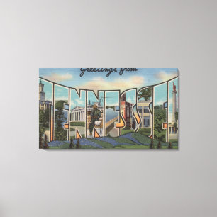 Tennessee (blaue Gras-Hügel) Leinwanddruck