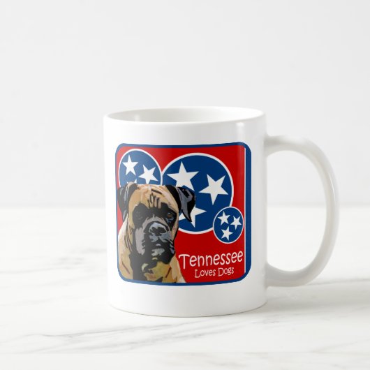 Tennessee-Boxer Kaffeetasse (Rechts)