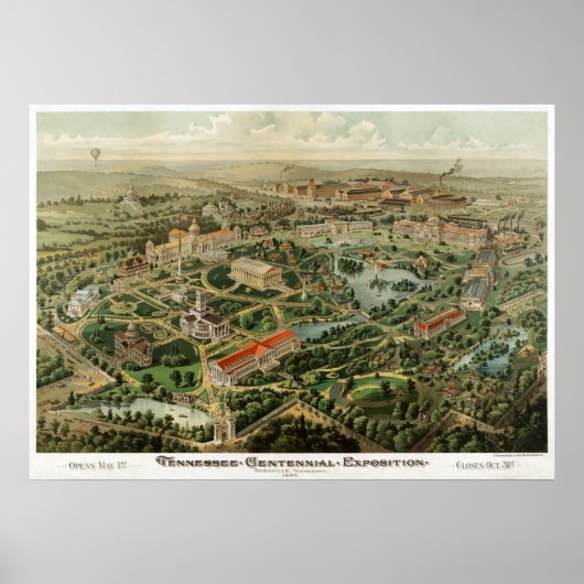 Tennessee Centennial-Ausstellung Poster (Vorne)