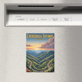 Tennessee Cherohala Skyway Souvenir Magnet (In Situ (Geschirrspüler))