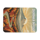 Tennessee Cherohala Skyway Souvenir Magnet (Horizontal)