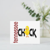 Tennessee Chick 1 Postkarte (Stehend Vorderseite)