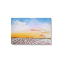 Tennessee Cotton Field Canvas Print