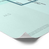 Tennessee & Cumberland Flüsse 30" x 20" Poster (Ecke)