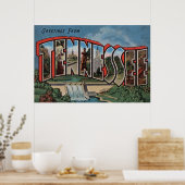 Tennessee (Dam)Große BuchstabenszenenTennessee Poster (Küche)