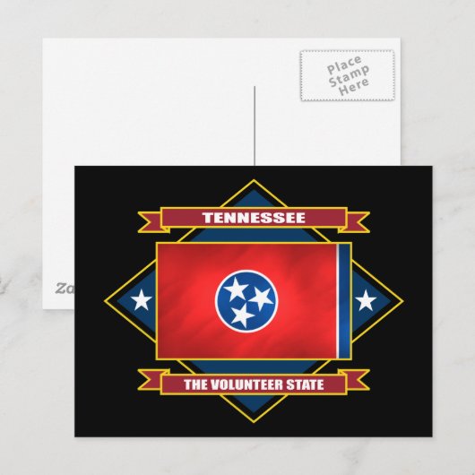 Tennessee Diamond Postkarte (Vorne/Hinten)