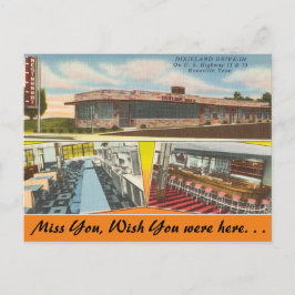 Tennessee, Dixieland Drive-In, Knoxville Postkarte