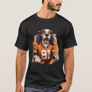 Tennessee Dog Sport Liebe Tennessee Drei Sterne T-Shirt