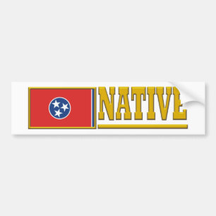 Tennessee-Eingeborener Autoaufkleber