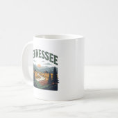 Tennessee-Erbelandschaft Kaffeetasse (Vorderseite Links)