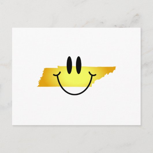 Tennessee Face Postkarte (Vorderseite)