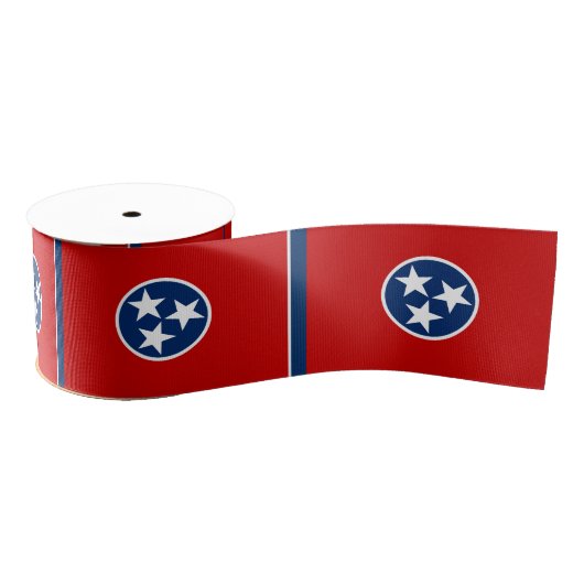 Tennessee Flag & America Staaten USA - Reise/Sport Ripsband (Spule)