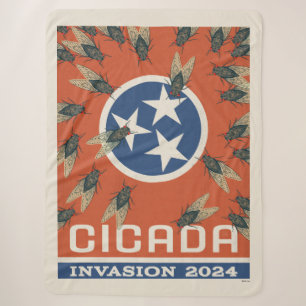 Tennessee Flag Cicada Invasion Sherpadecke