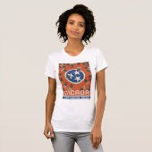 Tennessee Flag Cicada Invasion T-Shirt (Vorne ganz)