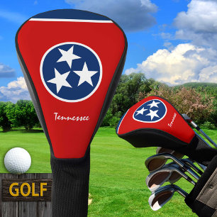 Tennessee Flag Golf Driver Cover / Golfspiel USA Headcover