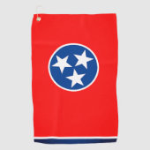 Tennessee Flag Golf Handtuch (Vorderseite)