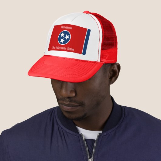 Tennessee Flag Hat Truckerkappe (Beispiel)
