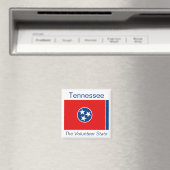 Tennessee Flag Magnet (In Situ (Geschirrspüler))