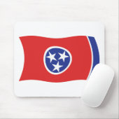Tennessee Flag Mousepad (Mit Mouse)
