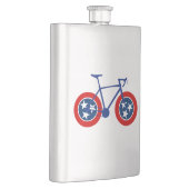 Tennessee Flag Radfahren Flachmann (Rechts)